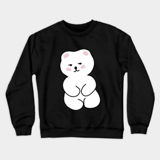 cute little bear Crewneck Sweatshirt